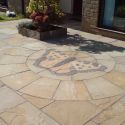 Natural Sandstone Butterfly Feature - Shepton Beauchamp.JPG